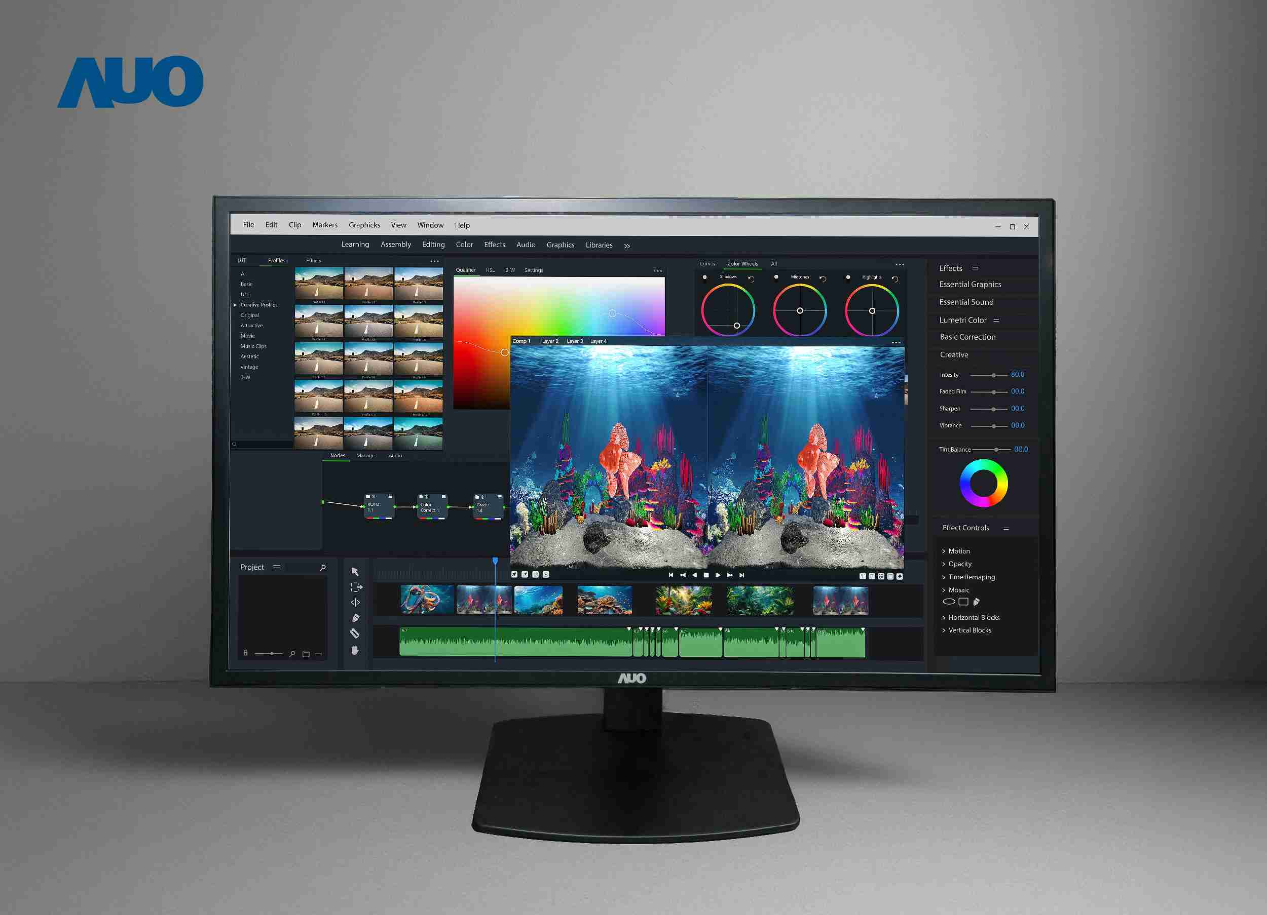 MG电玩开发32吋2D/3D专业桌上型显示器，，拥有8K4K超高分辨率，，并以低串扰算法优化3D显示效果，，，，搭载自动眼球追踪功能，，，能实时调整3D图像，，，，进行实时2D与3D无缝共存窗口，，，提供图像设计工作者突破二维接口的崭新工作氛围与效率
